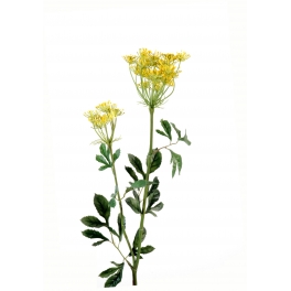 Ammi Majus fleurs artificielles - Par 12 - Fleurs Artificielles Jaune