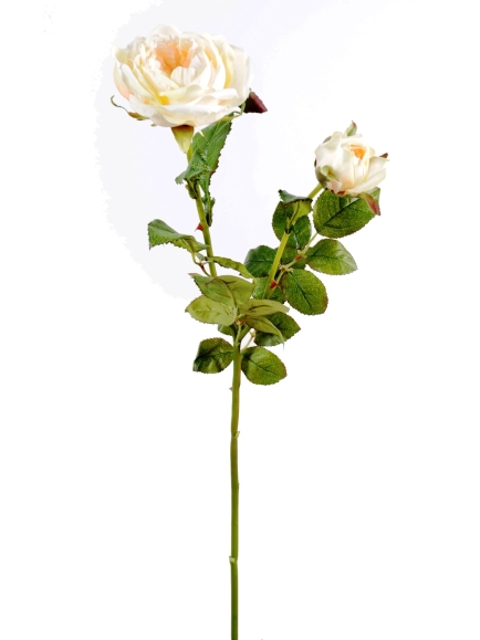 Rose Damask Artificielle - Par 6