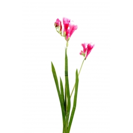 Freesia Artificiel - Par 12 - Fleurs Artificielles Rose