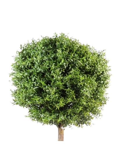 Eucalyptus artificiel plastique -  tronc bois