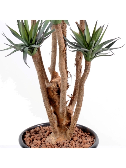 Agave artificiel 7 têtes 72 cm