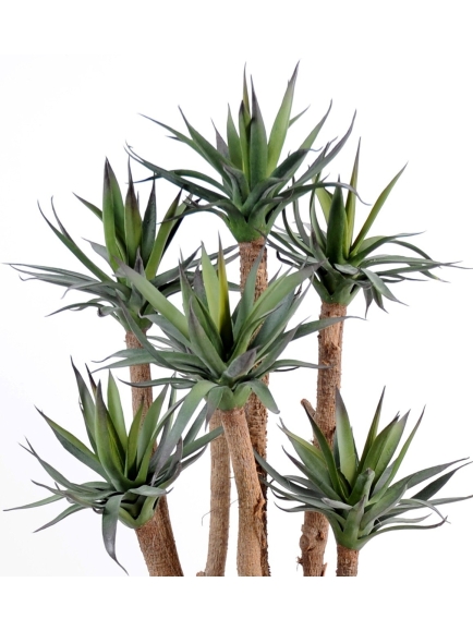 Agave artificiel 7 têtes 72 cm