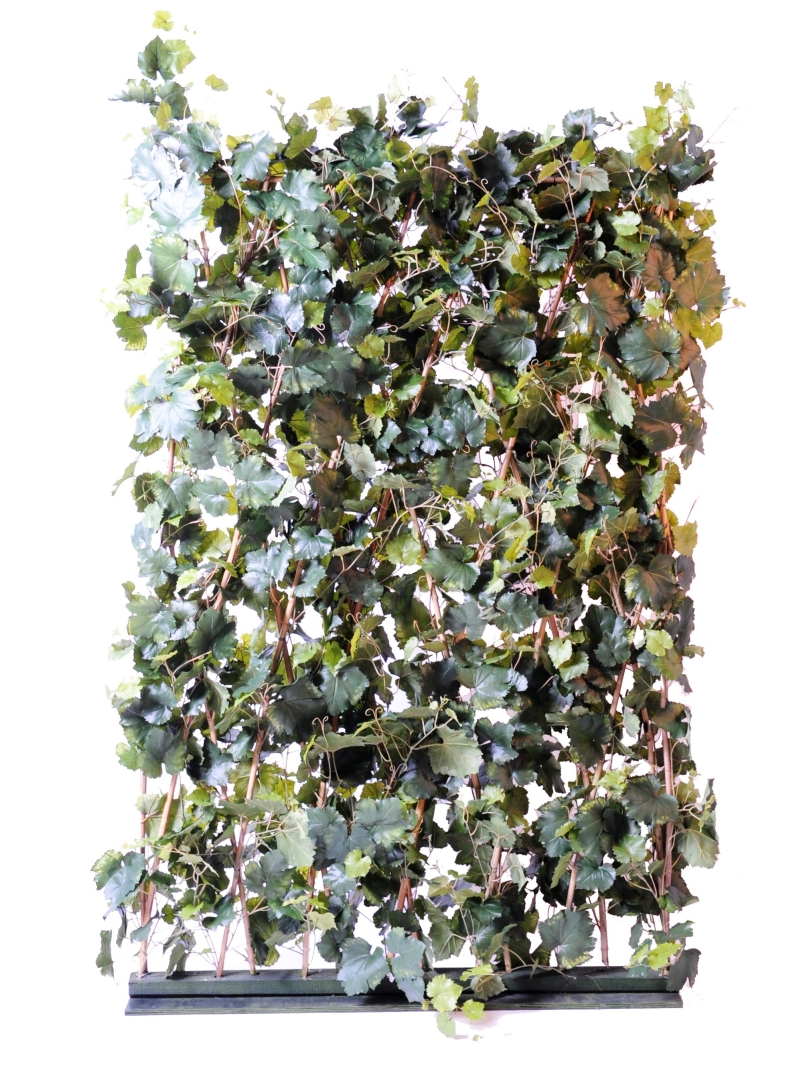 Haie de vigne artificielle - 180 x 120 x 20 cm