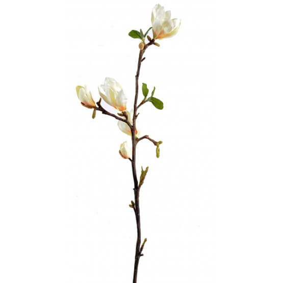 Tige Magnolia artificielle - 83 cm hauteur