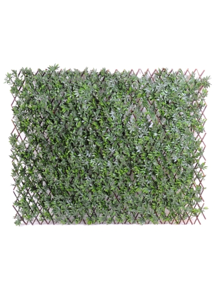 Haie aralia palissade artificielle 100 cm Hauteur - 200 cm Largeur