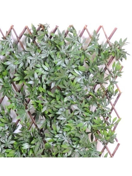 Haie aralia palissade artificielle 100 cm Hauteur - 200 cm Largeur