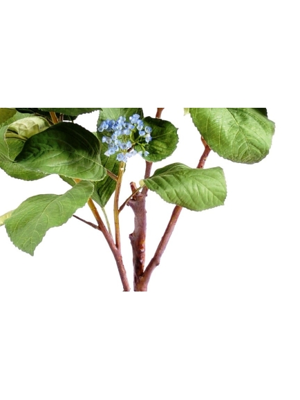 Hortensia artificiel en piquet - 82 cm hauteur - 50 cm diamètre