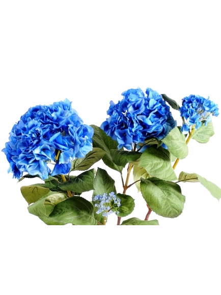 Hortensia artificiel en piquet - 82 cm hauteur - 50 cm diamètre