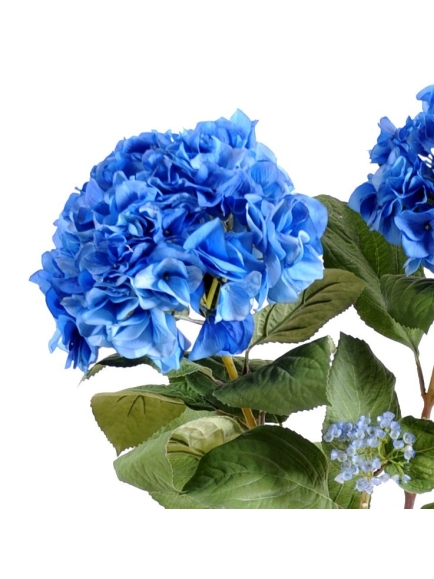 Hortensia artificiel en piquet - 82 cm hauteur - 50 cm diamètre