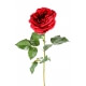 Rose Anglaise artificielle - 6 couleurs - Diam 14 cm - Vendues par 3 Rouge