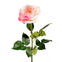 Rose Anglaise artificielle - 6 couleurs - Diam 14 cm - Vendues par 3 Rose