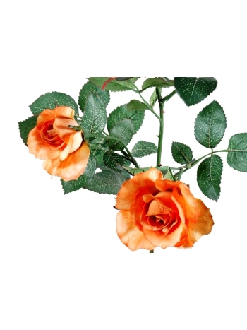 Roses artificielles - par 3 - fleurs artificielles