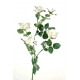 Roses artificielles - Par 3 - Fleurs Artificielles Blanc