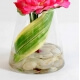 Bouquet tourbillon de 3 pivoines artificielles 58 cm