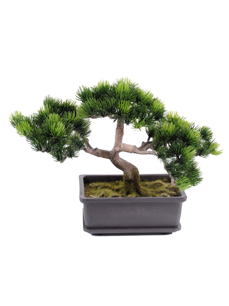 Bonsais artificiels mini - hauteur 22 cm - 3 modeles 