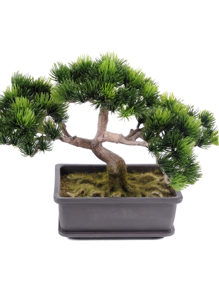 Bonsais artificiels mini - hauteur 22 cm - 3 modeles au choix