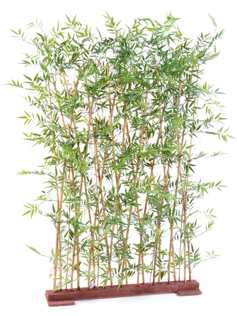 Haies de Bambous artificielles en plastique - 150 et 190 cm