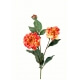 Dahlia fleur artificiel - 80 cm  Corail