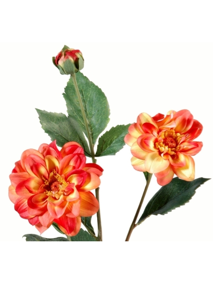 Dahlia fleur artificiel - 80 cm 