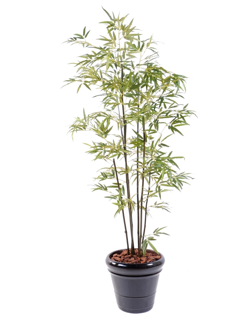 Bambou artificiel vert S - 5 tailles 