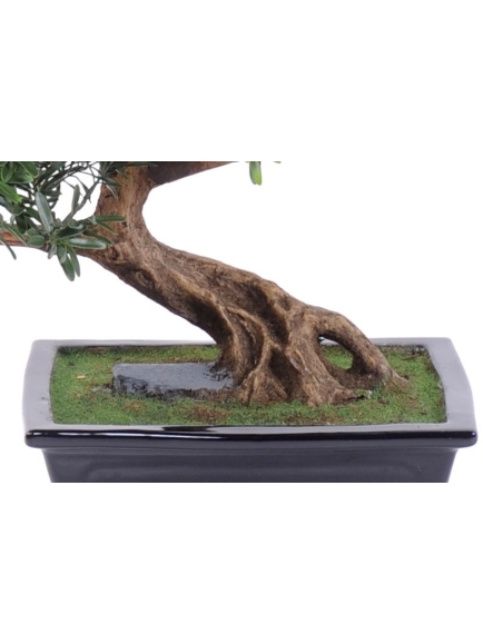 Bonsai artificiel Black Willow - 50 cm