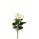 Rose artificielle ouverte - joey - (vendue par 12)