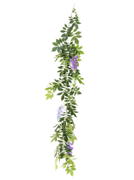Glycine artificielle guirlande
