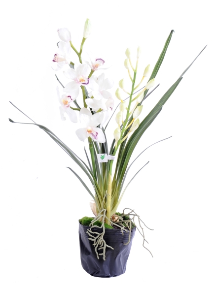 Orchidée artificielle Cymbidium