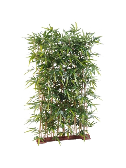 Haie de Bambous artificiels Socle 75 cm