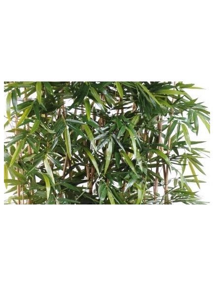 Haie de Bambous artificiels Socle 75 cm