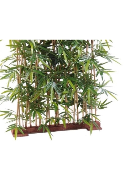 Haie de Bambous artificiels Socle 75 cm