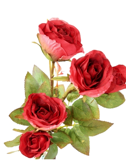 Rose artificielle Multi Spray 45