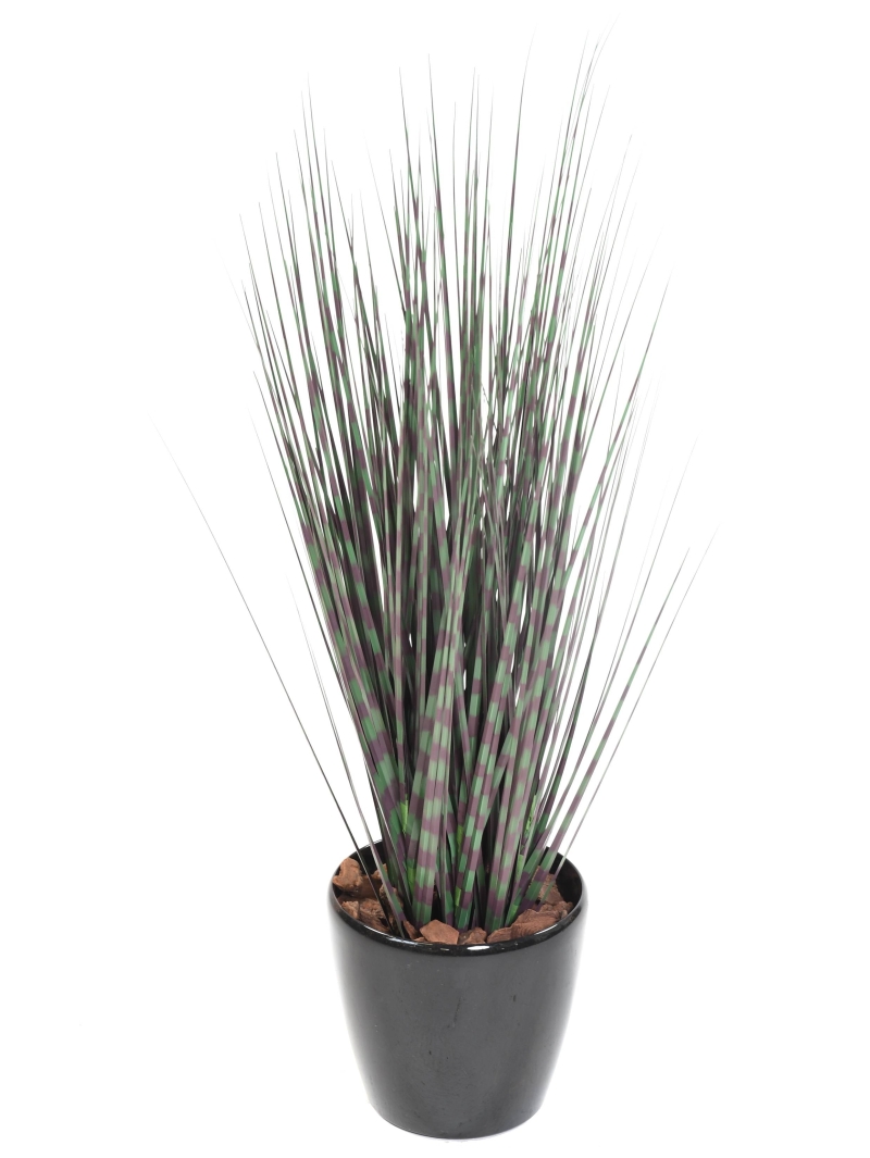 Graminée Miscanthus Zebrina artificielle