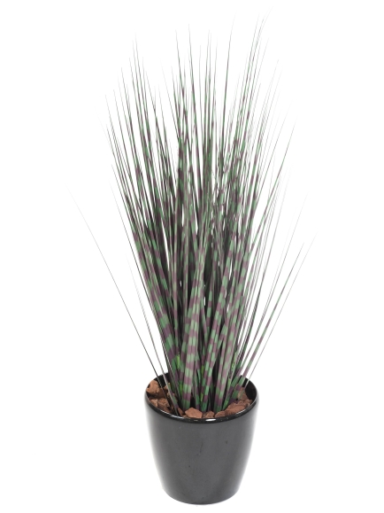 Graminée Miscanthus Zebrina artificielle