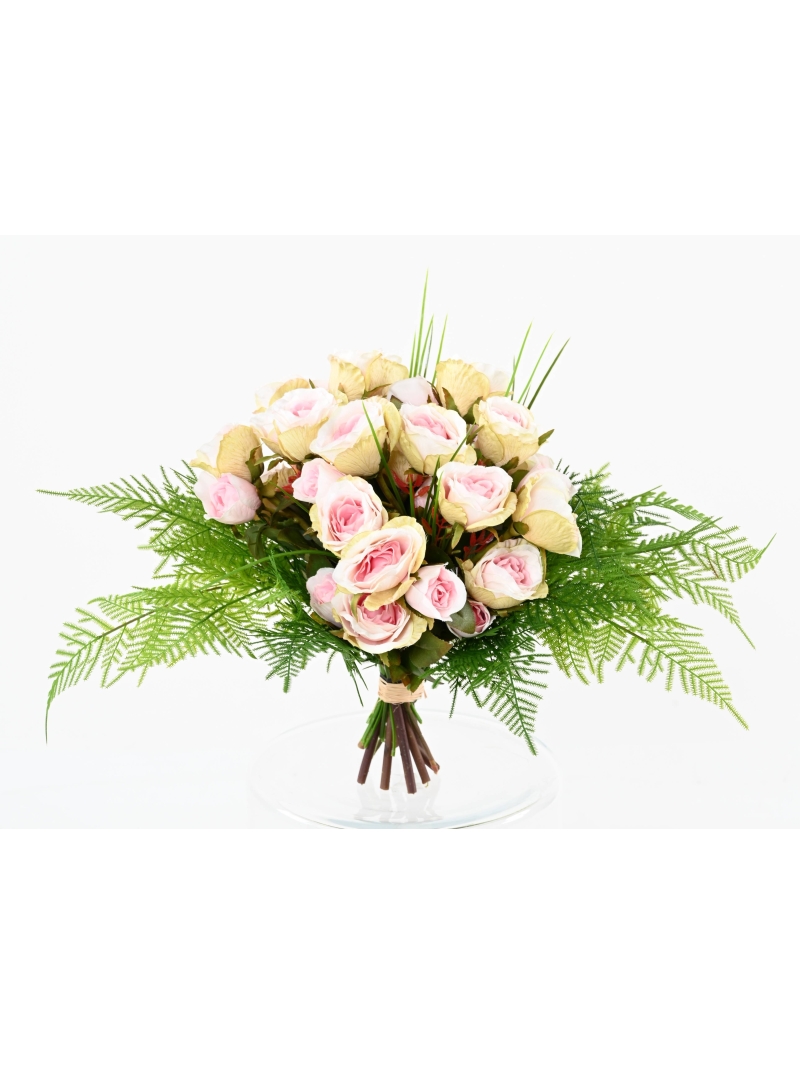 Bouquet de Roses Artificielles sans vase