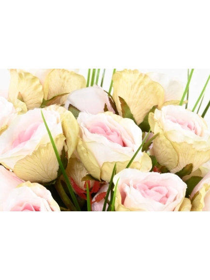Bouquet de Roses Artificielles sans vase