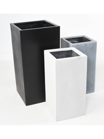 Bacs carrés haut fiber