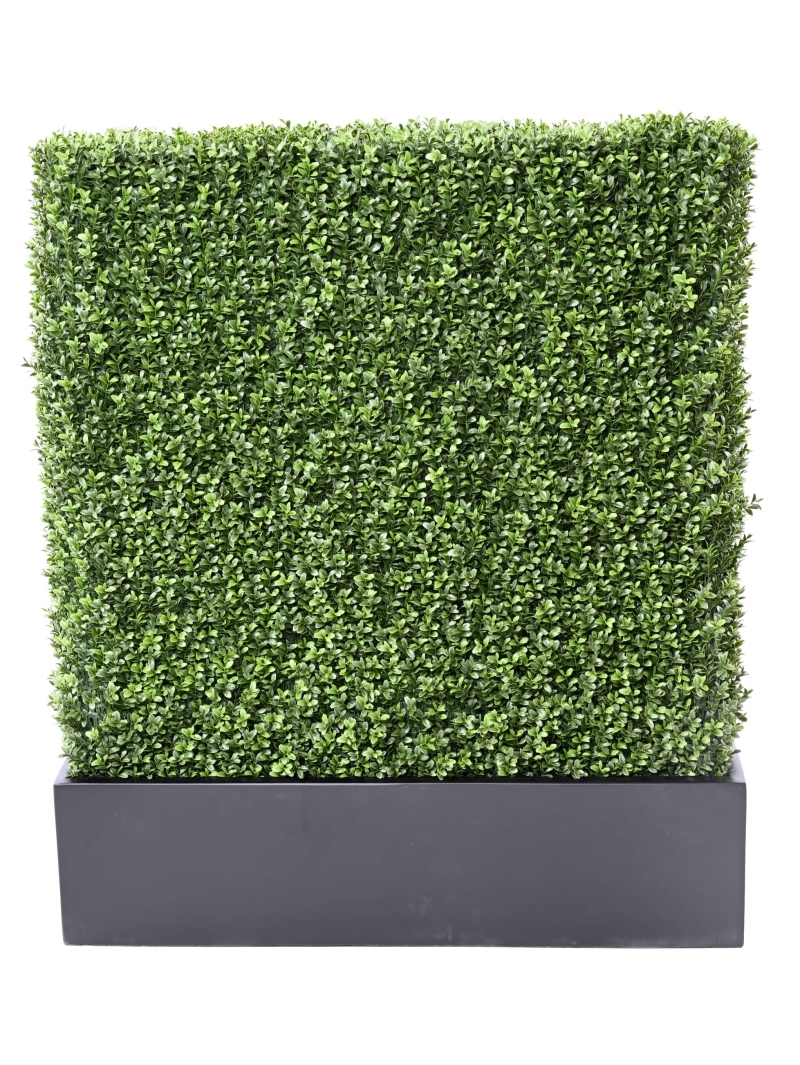 Jardinière de Buis artificiel