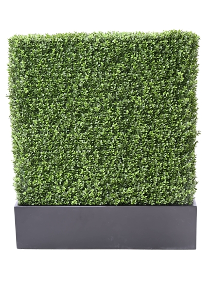 Jardinière de Buis artificiel