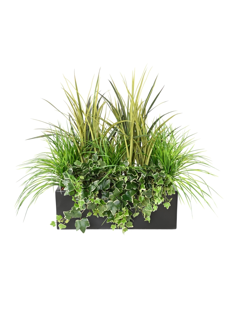 Jardinière plantes artificielles