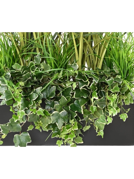 Jardinière plantes artificielles