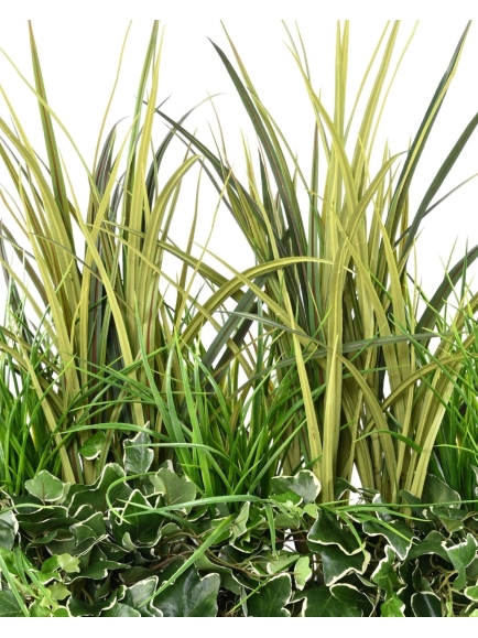 Jardinière plantes artificielles