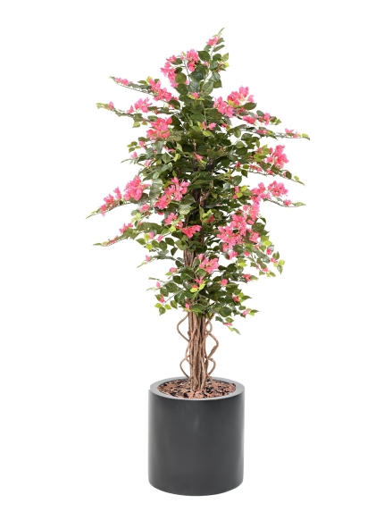 Bougainvillée artificiel avec son bac