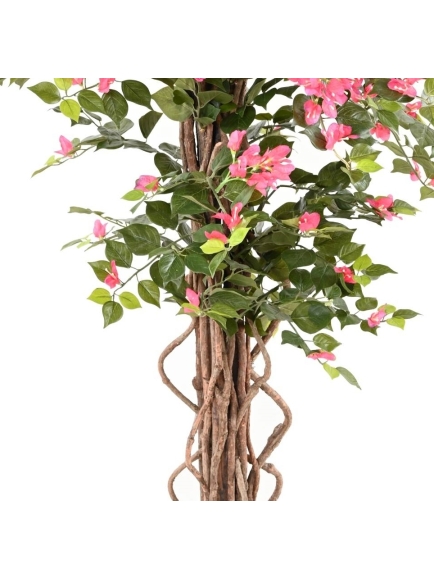 Bougainvillée artificiel avec son bac