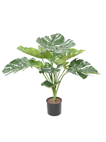 Philodendron artificiel en pot