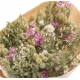 Bouquet de fleurs séchées Rose/ Vert