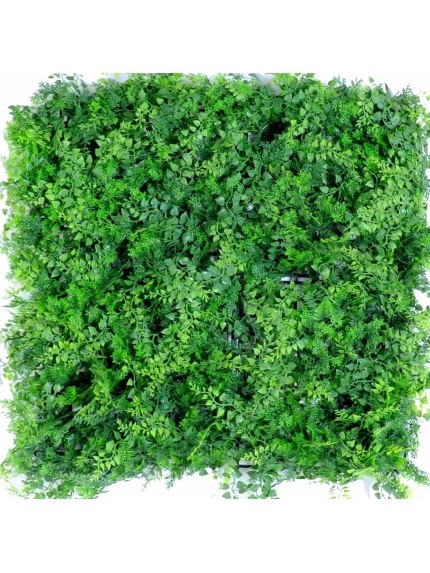 MUR VEGETAL ARTIFICIEL FOND DE FOUGERE MIXT 50X50 CM