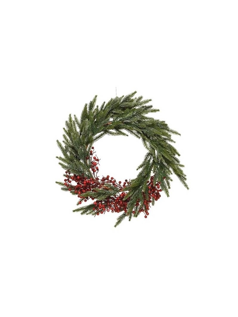 COURONNE BAIES ROUGE ARTIFICIELLE
