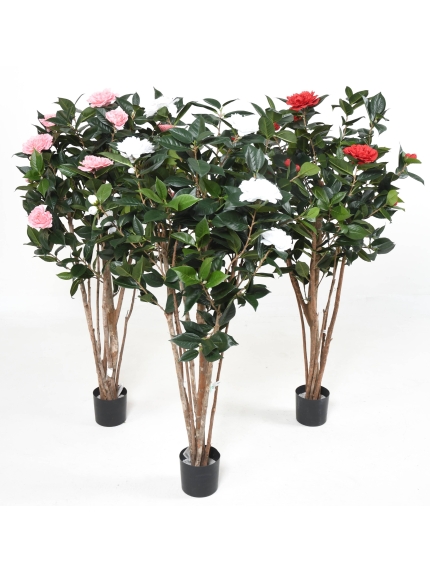 CAMELIA JAPONICA ARTIFICIEL DOUBLE NEW 130 CM