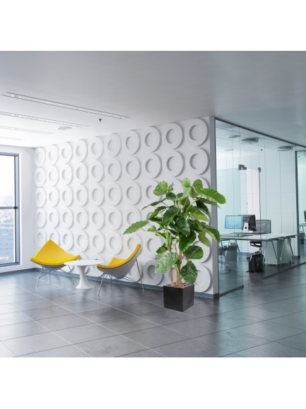 Alocasia artificiel plus son bac